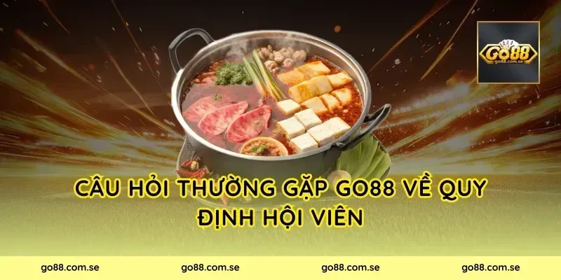 Câu hỏi thường gặp Go88 về quy định hội viên