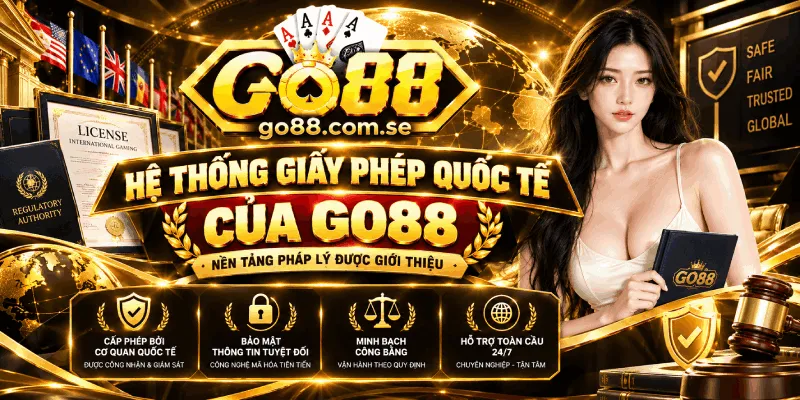 Hệ thống giấy phép quốc tế của Go88 – Nền tảng pháp lý được giới thiệu